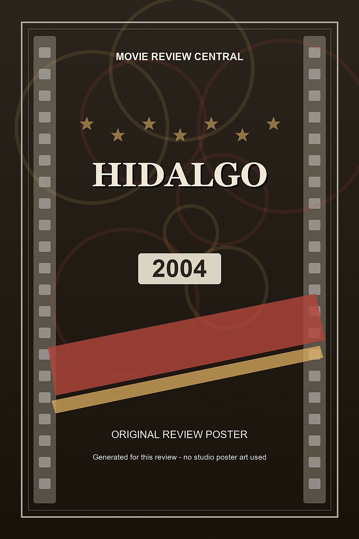 Hidalgo (2004) - original review poster Hidalgo (2004) - original review poster