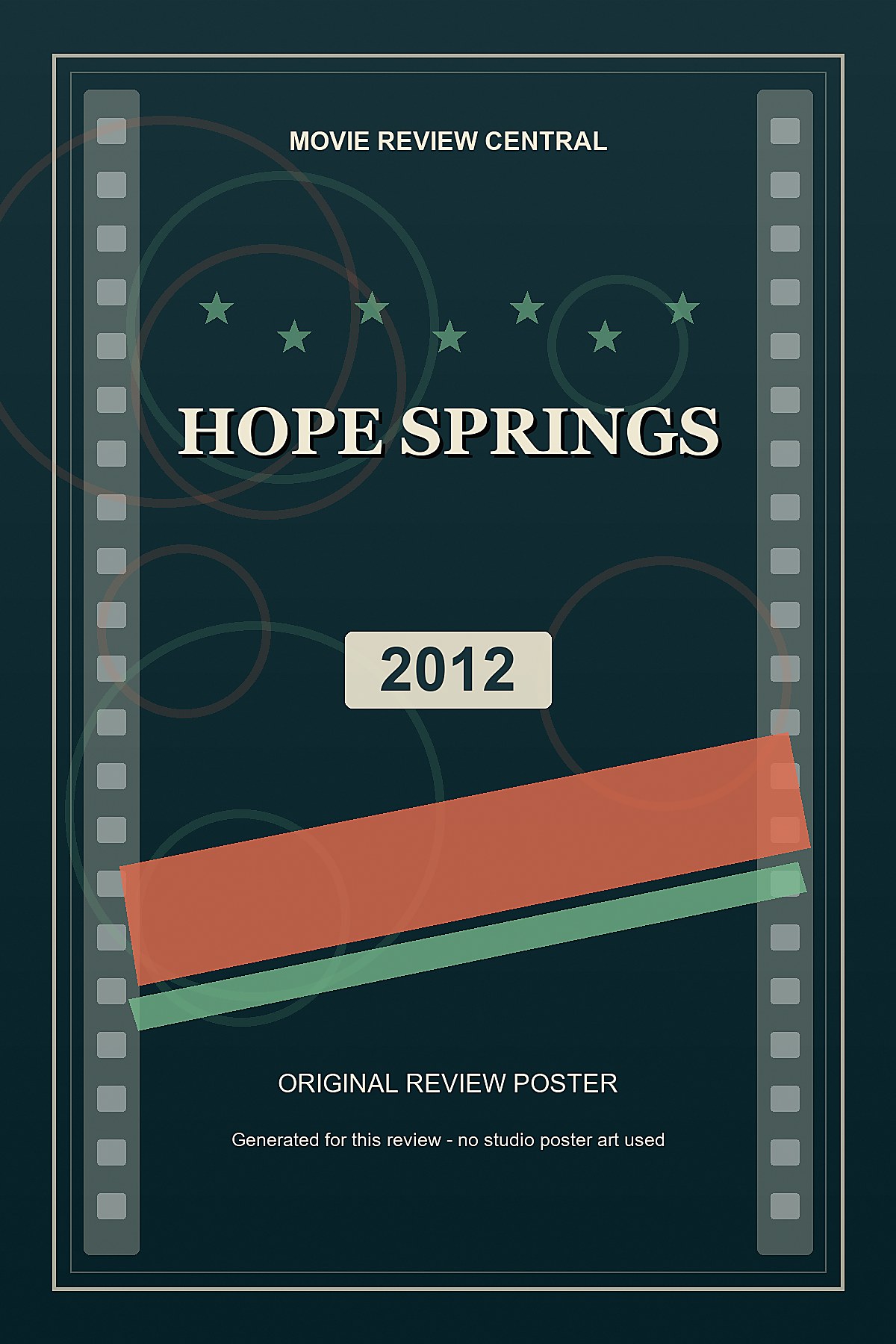 Hope Springs (2012) - original review poster