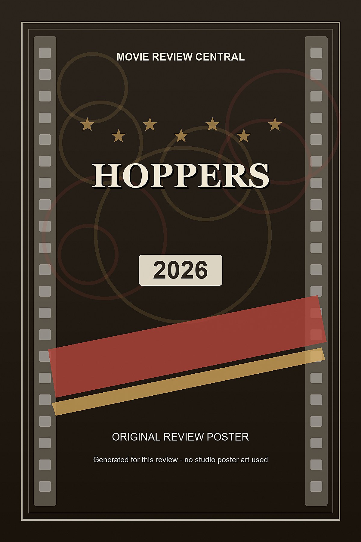 Hoppers (2026) - original review poster Hoppers (2026) - original review poster