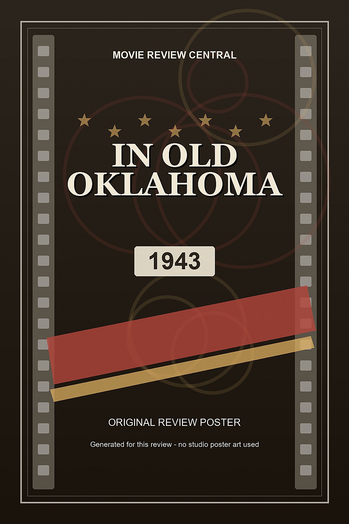 In Old Oklahoma (1943) - original review poster