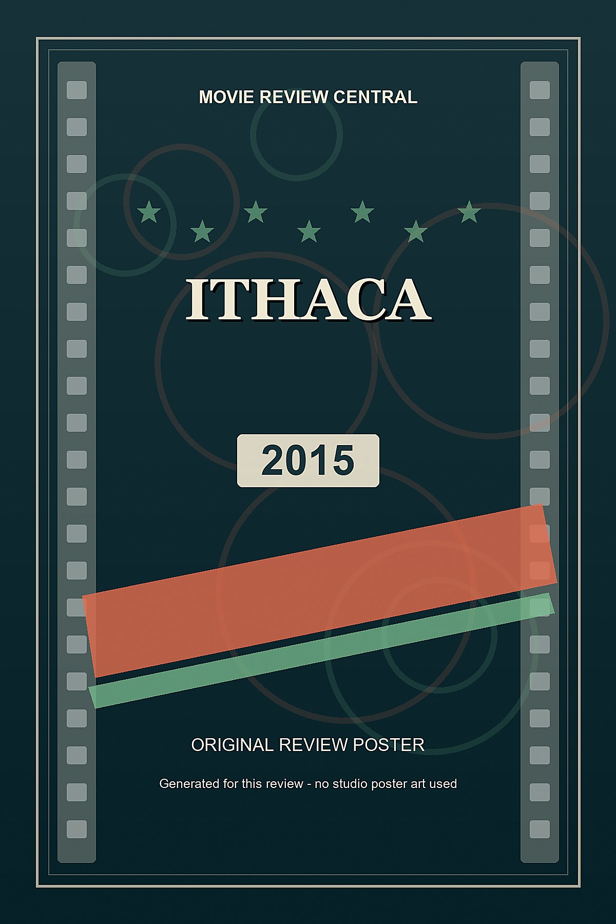 Ithaca (2015) - original review poster Ithaca (2015) - original review poster