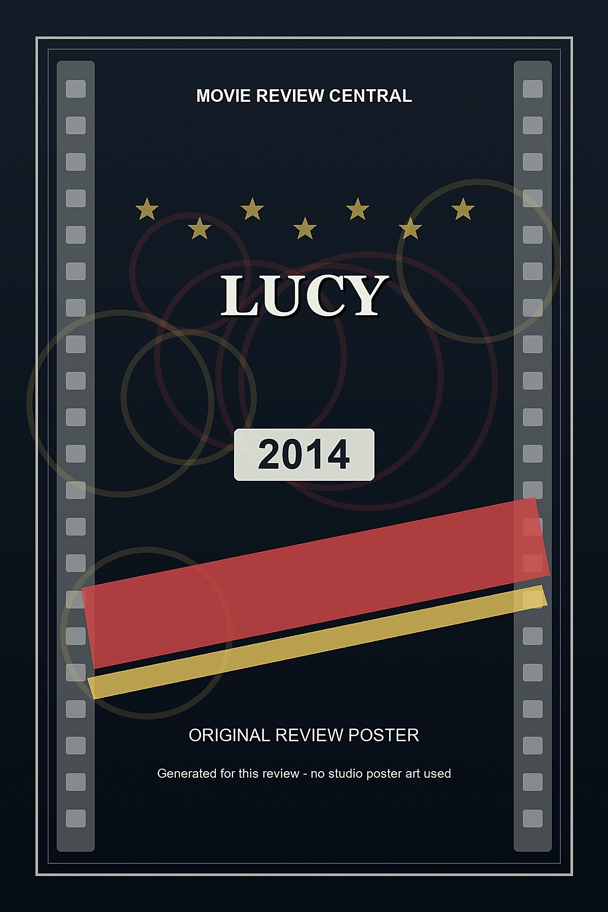 Lucy (2014) - original review poster