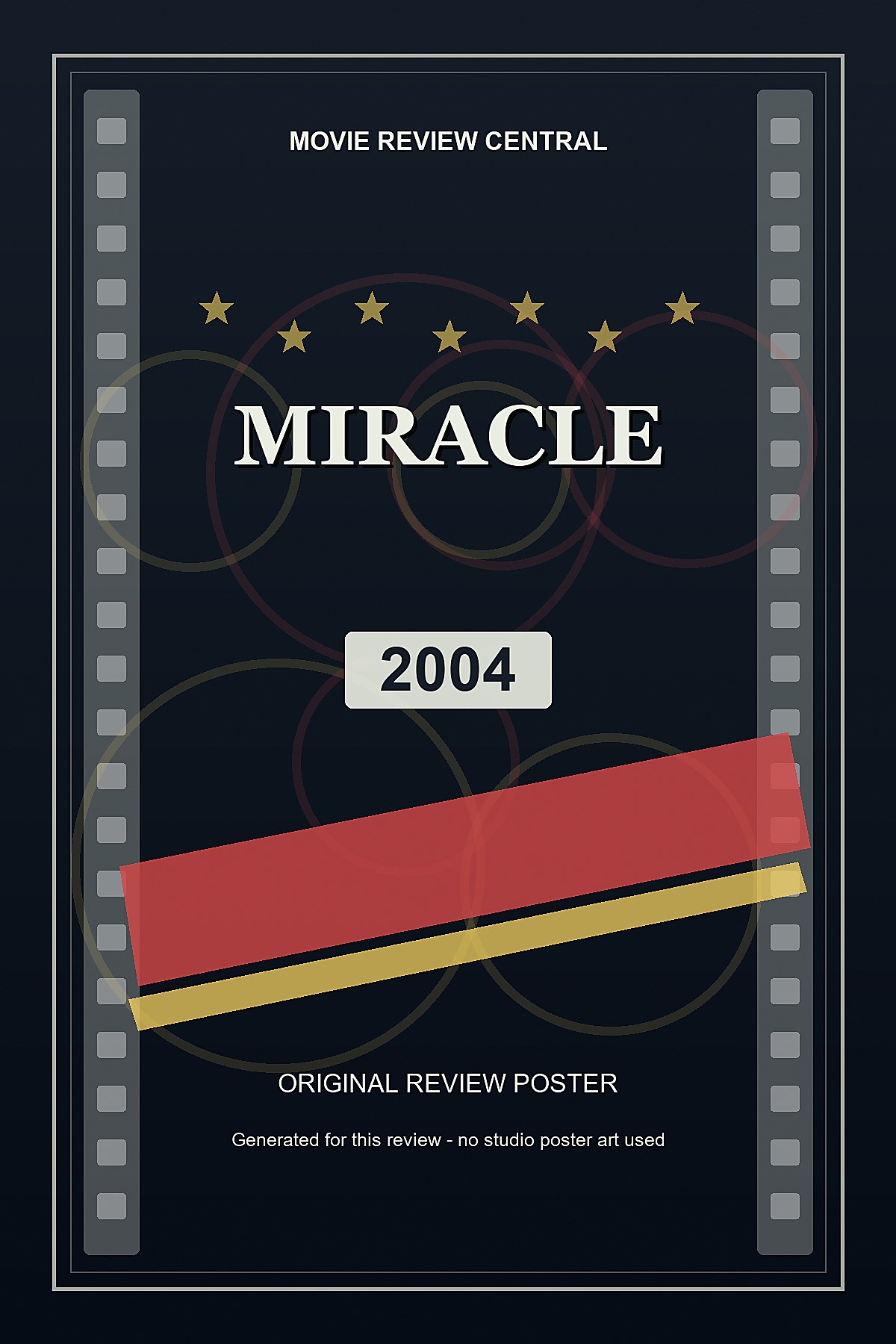 Miracle (2004) - original review poster