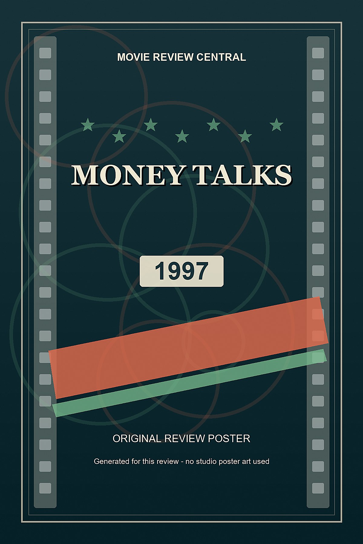 Money Talks (1997) - original review poster Money Talks (1997) - original review poster