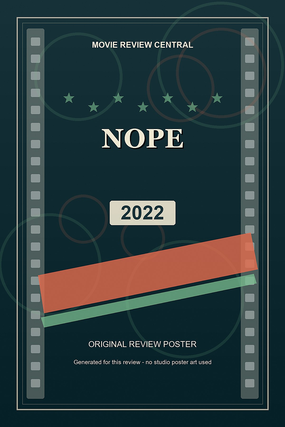 Nope (2022) - original review poster