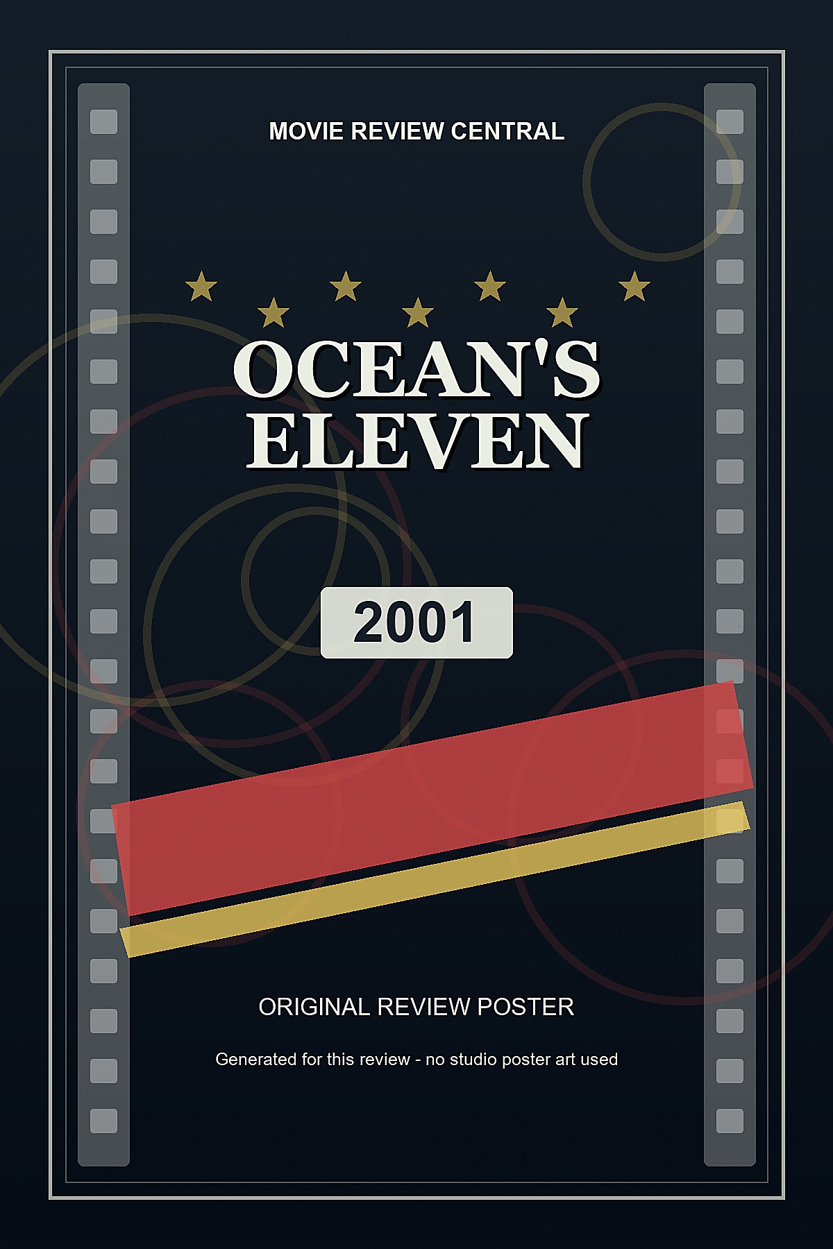 Ocean's Eleven (2001) - original review poster