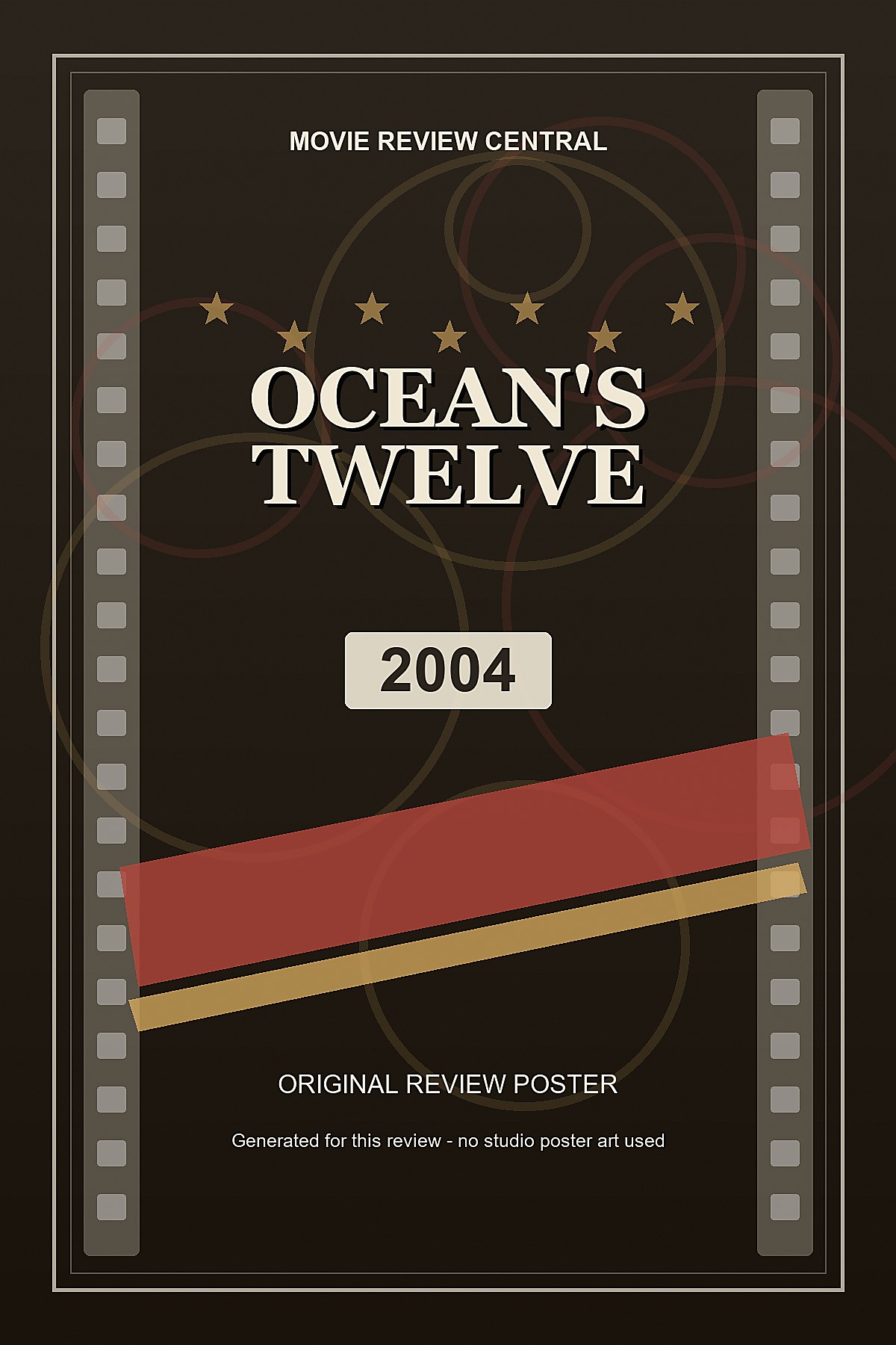 Ocean's Twelve (2004) - original review poster