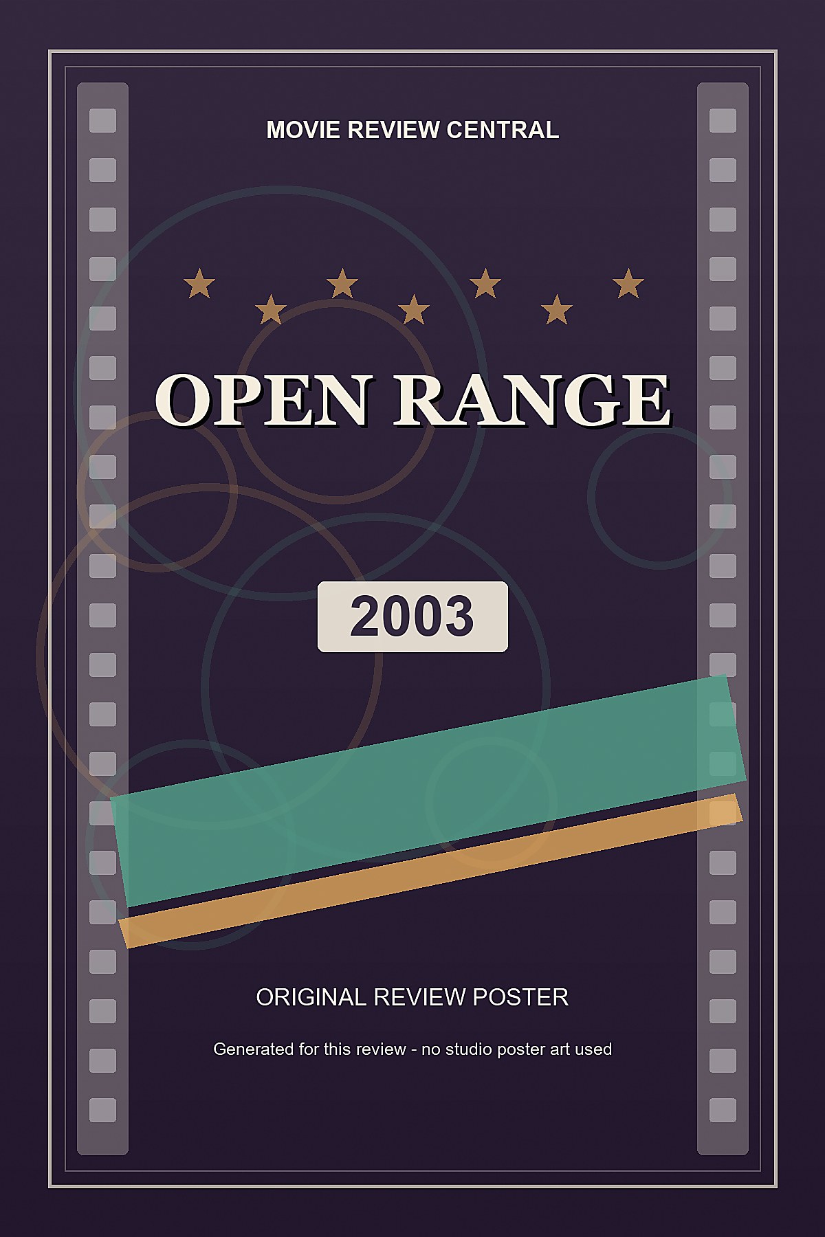 Open Range (2003) - original review poster