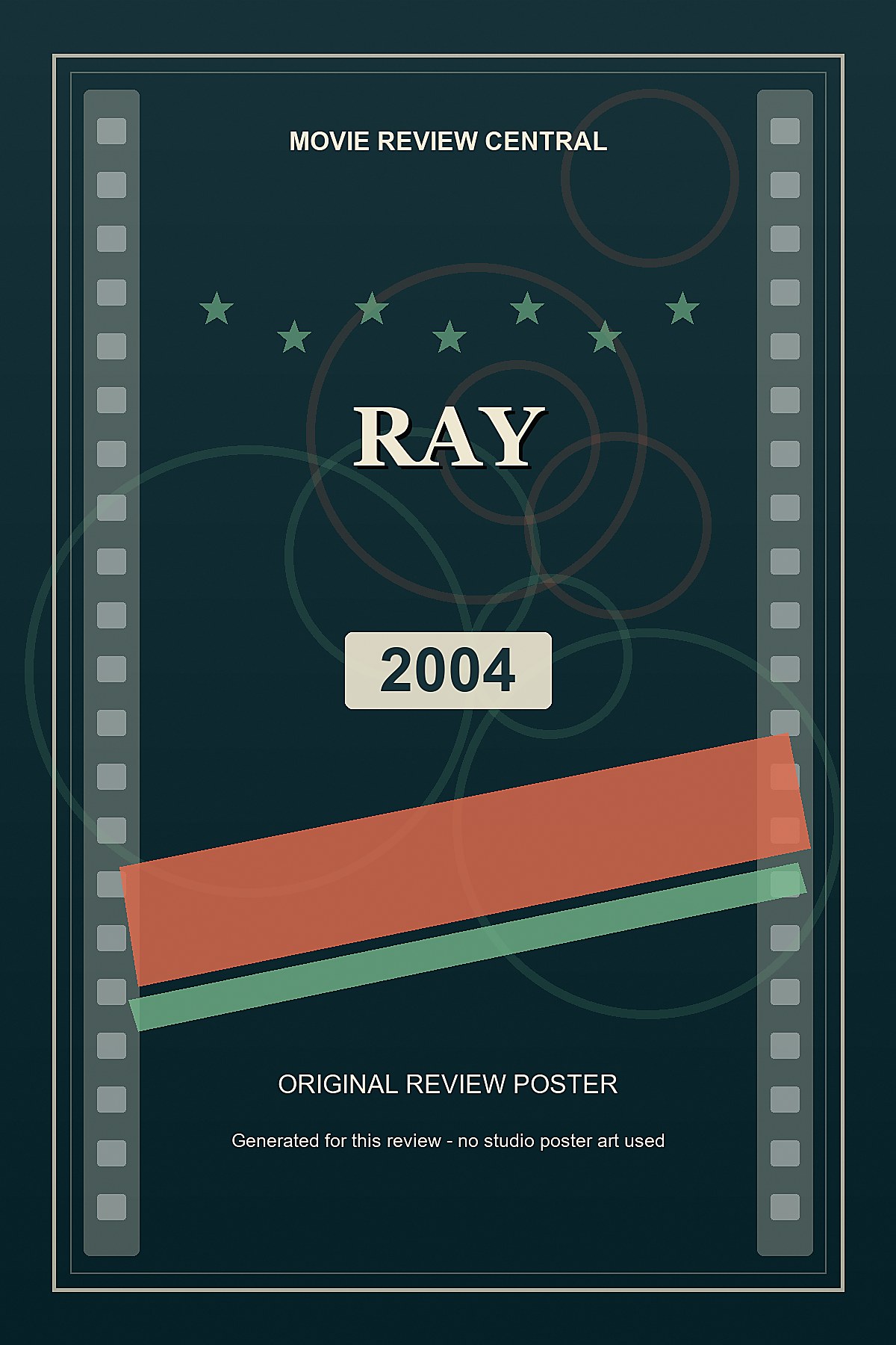 Ray (2004) - original review poster Ray (2004) - original review poster
