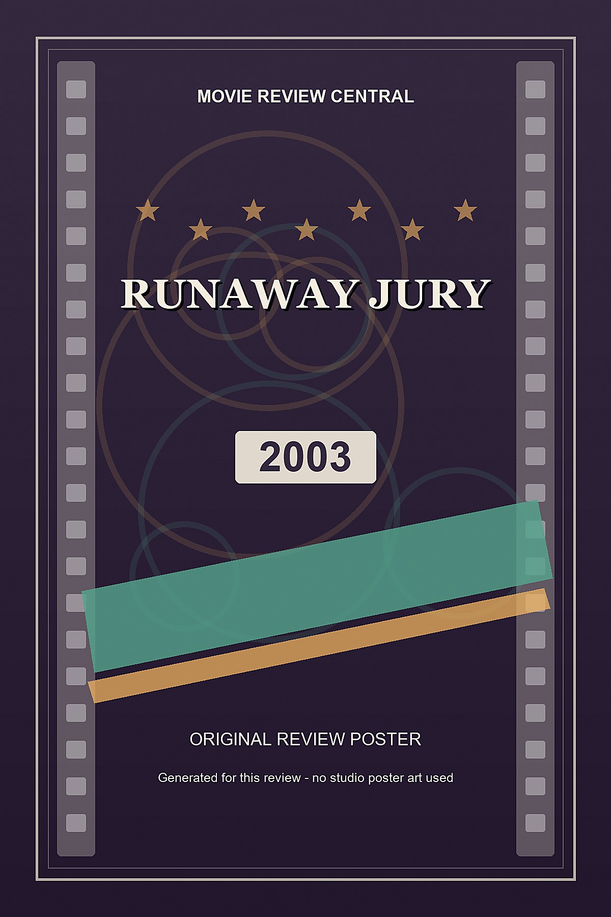 Runaway Jury (2003) - original review poster
