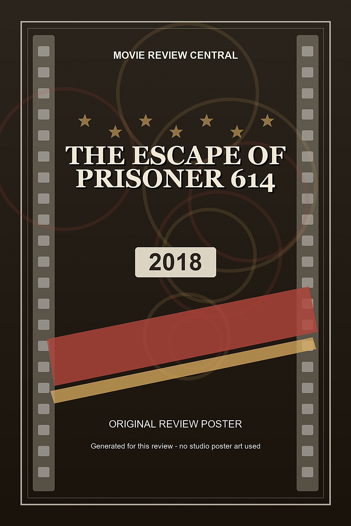 The Escape of Prisoner 614 (2018) - original review poster