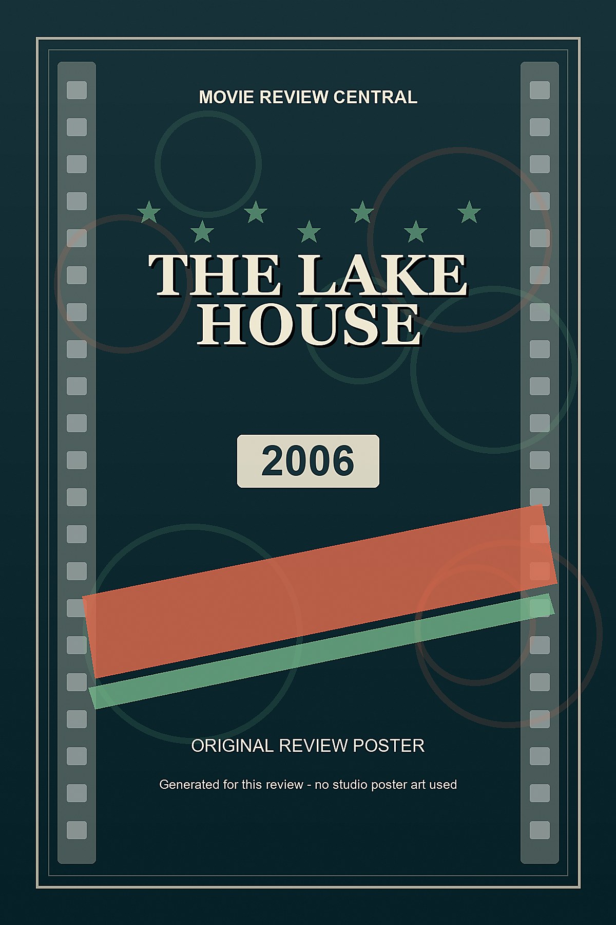The Lake House (2006) - original review poster