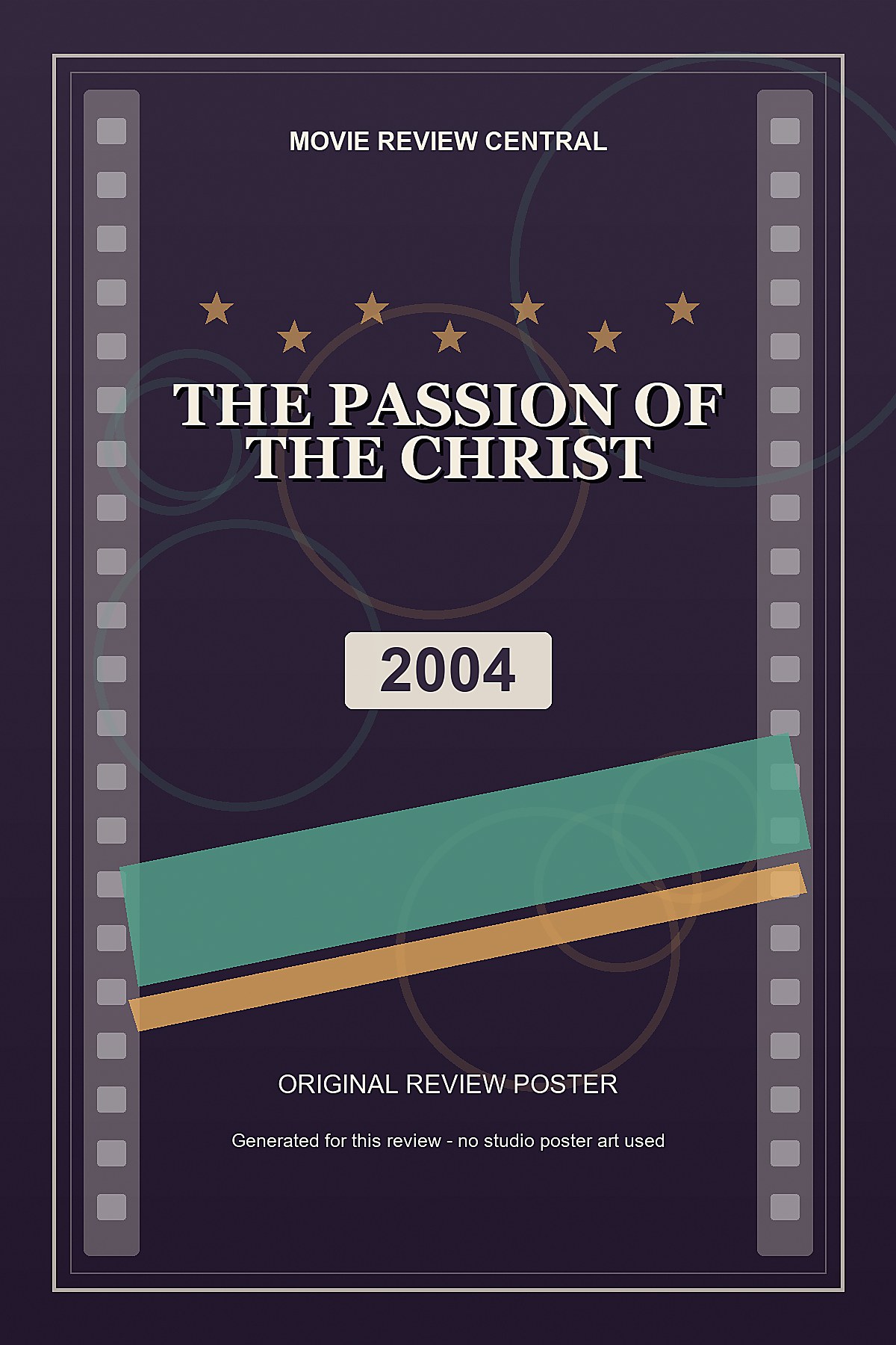 The Passion of the Christ (2004) - original review poster