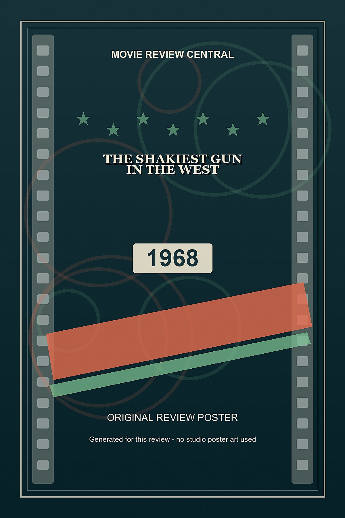 The Shakiest Gun in the West (1968) - original review poster The Shakiest Gun in the West (1968) - original review poster