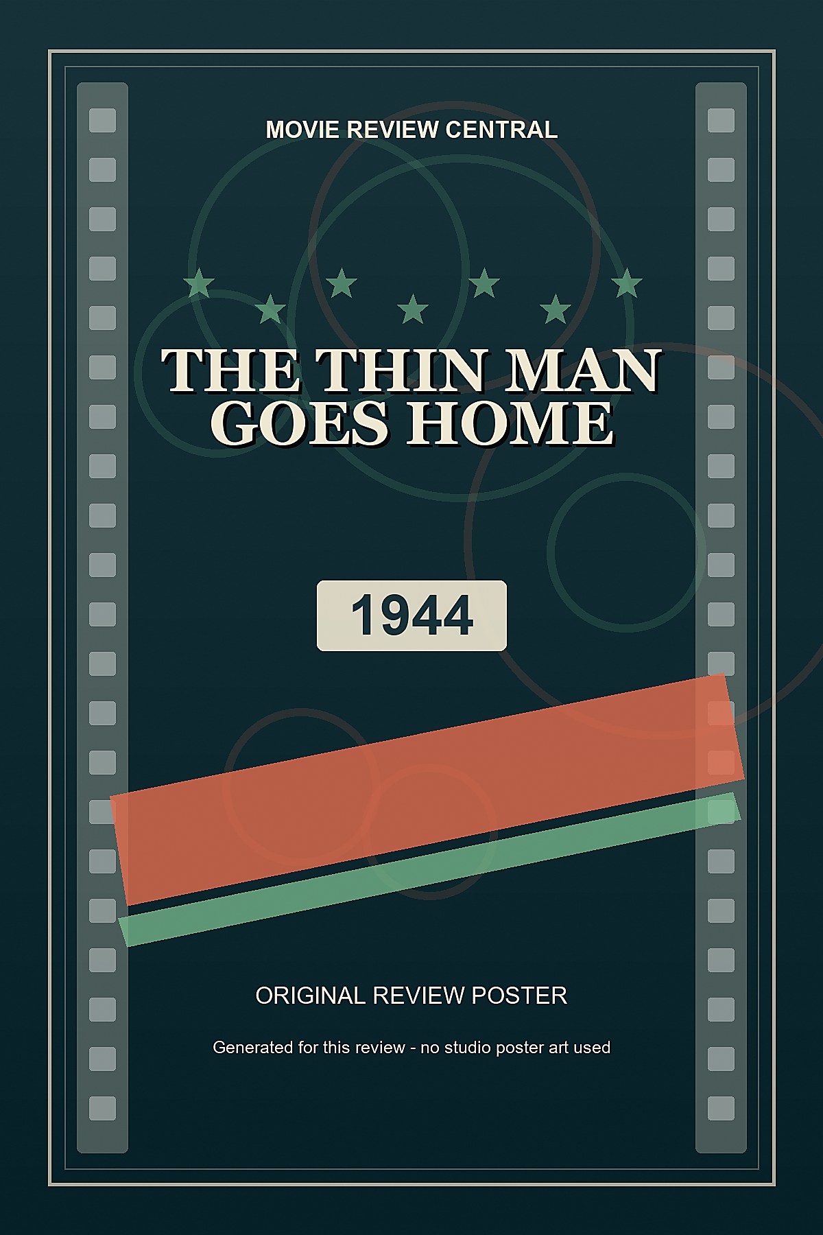 The Thin Man Goes Home (1944) - original review poster