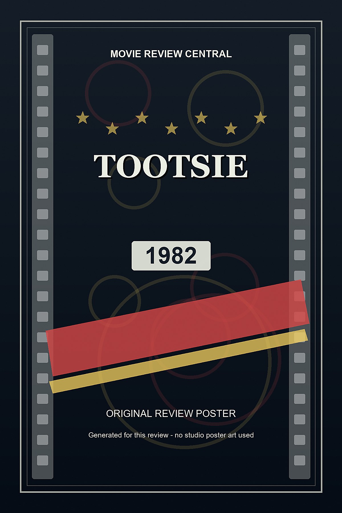 Tootsie (1982) - original review poster Tootsie (1982) - original review poster