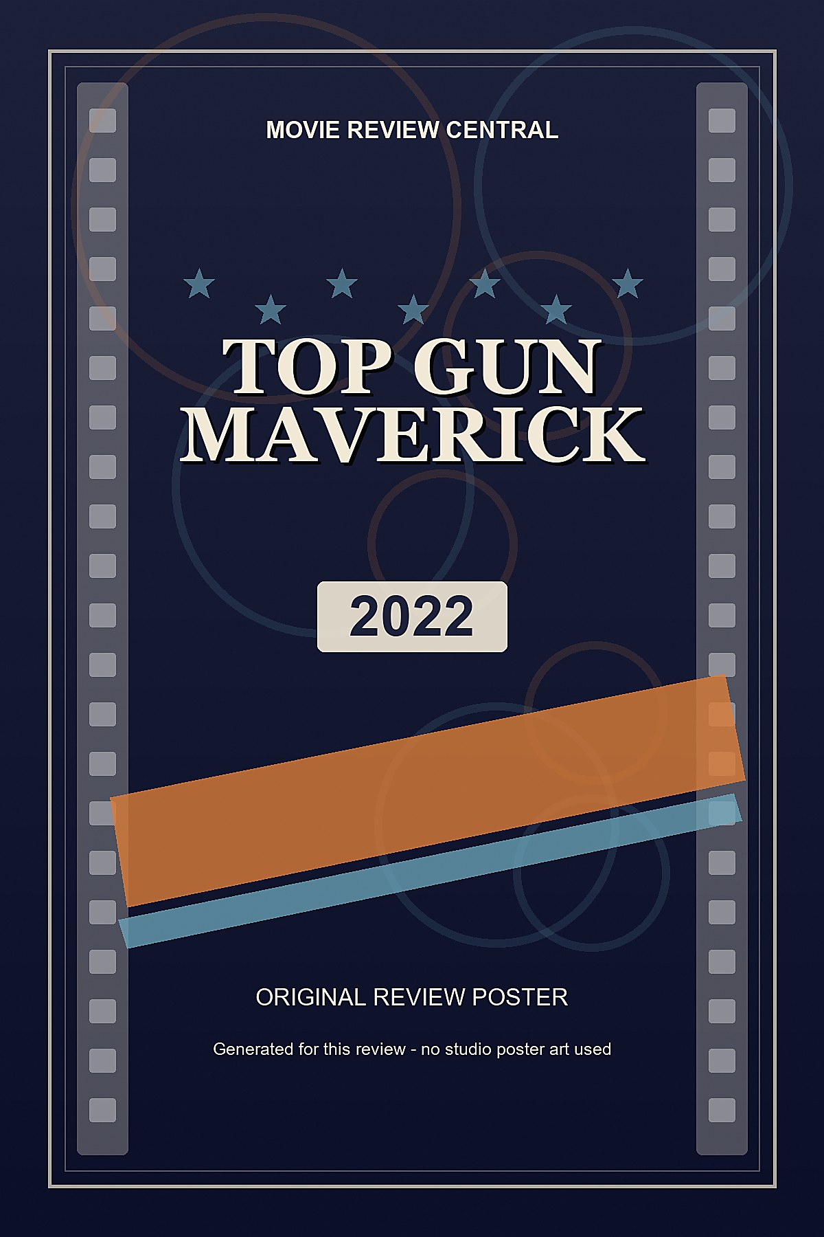 Top Gun: Maverick (2022) - original review poster