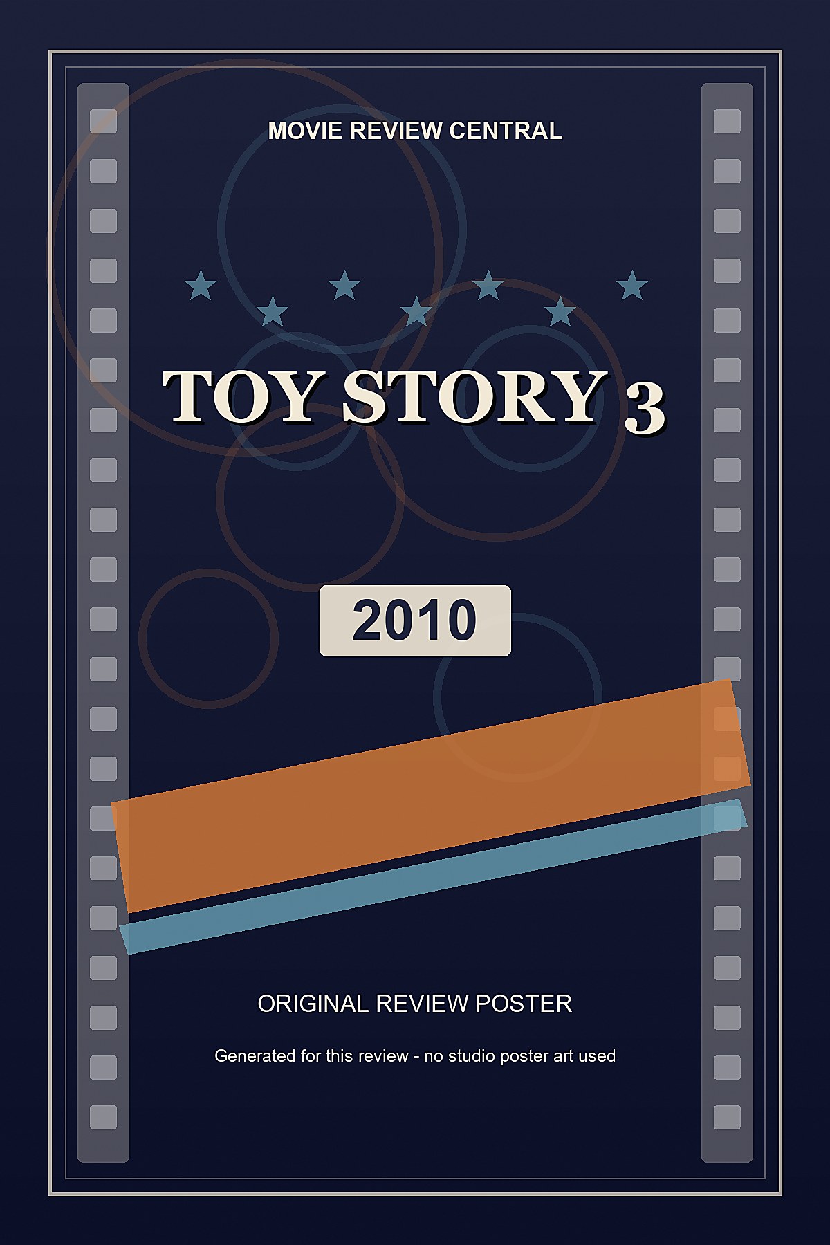 Toy Story 3 (2010) - original review poster Toy Story 3 (2010) - original review poster