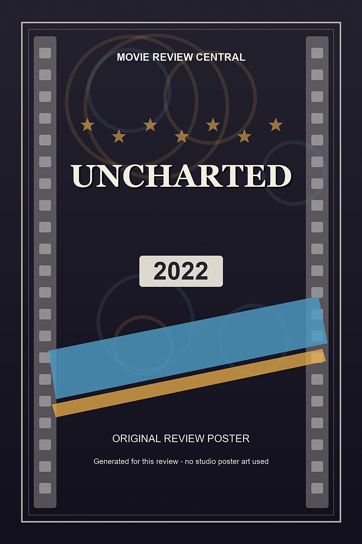 Uncharted (2022) - original review poster