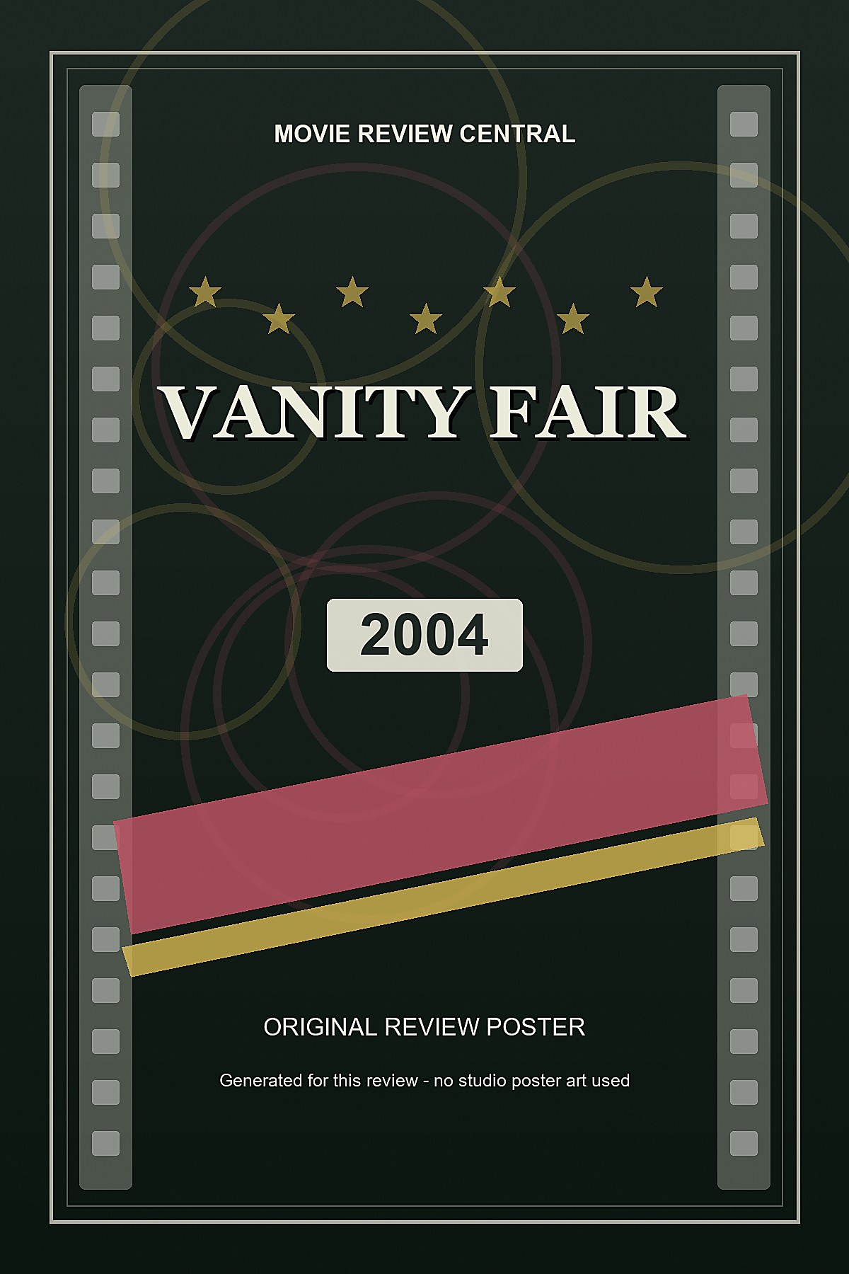 Vanity Fair (2004) - original review poster