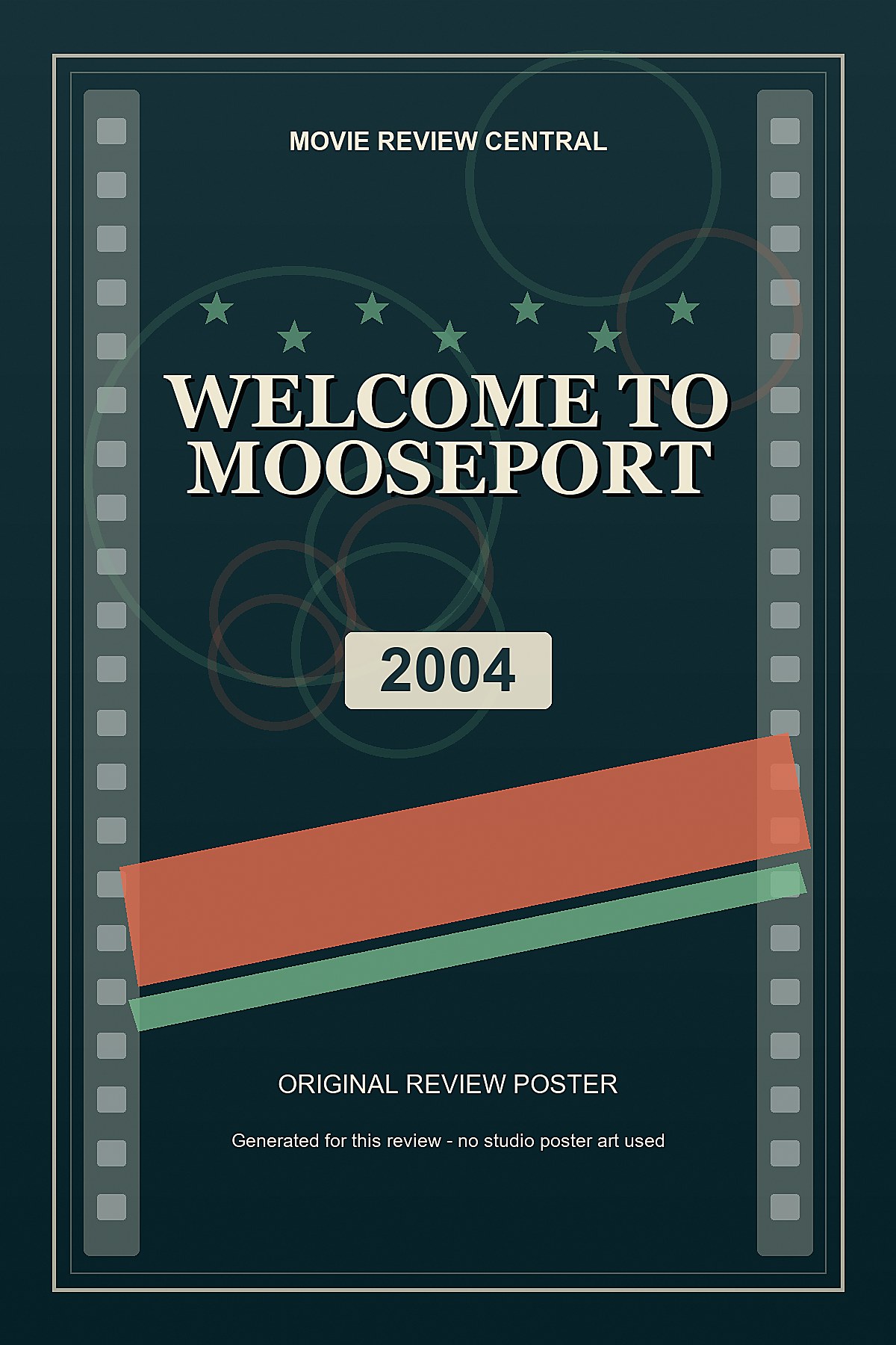 Welcome to Mooseport (2004) - original review poster Welcome to Mooseport (2004) - original review poster