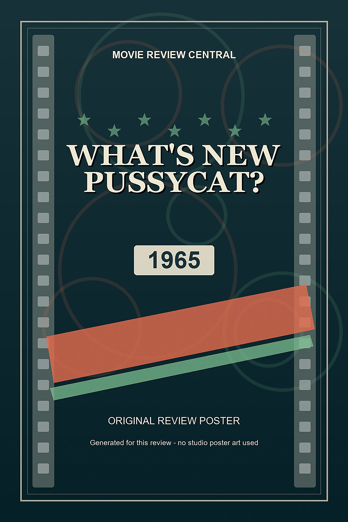 What's New Pussycat? (1965) - original review poster What's New Pussycat? (1965) - original review poster