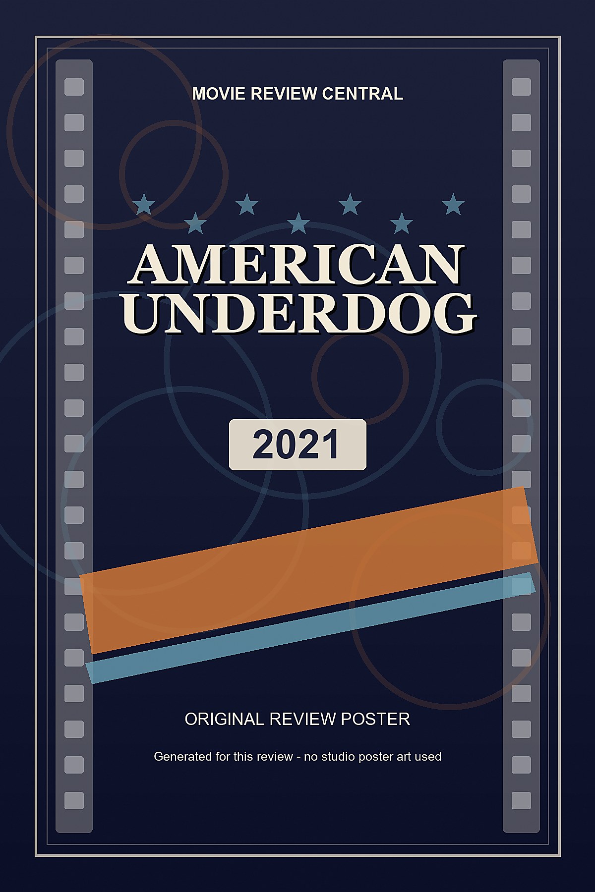 American Underdog (2021) - original review poster American Underdog (2021) - original review poster
