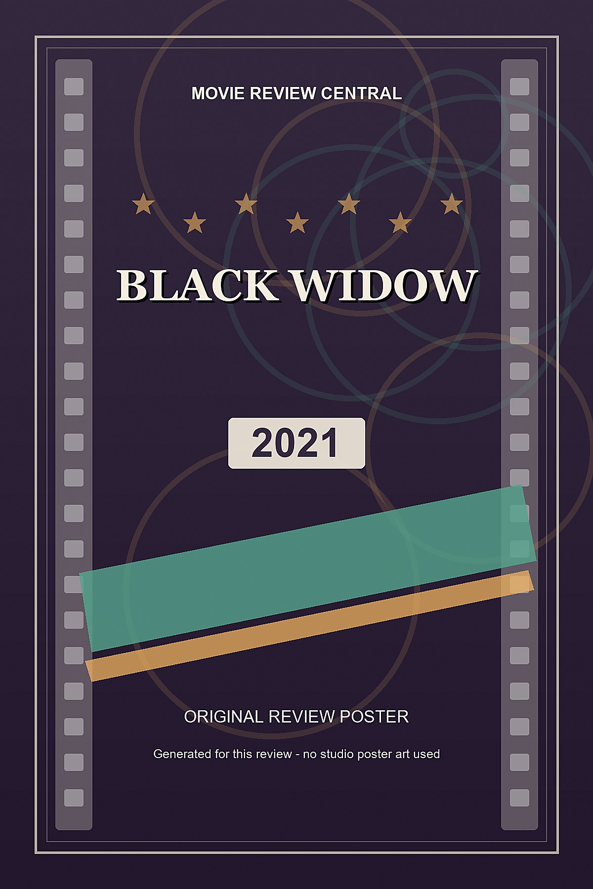 Black Widow (2021) - original review poster