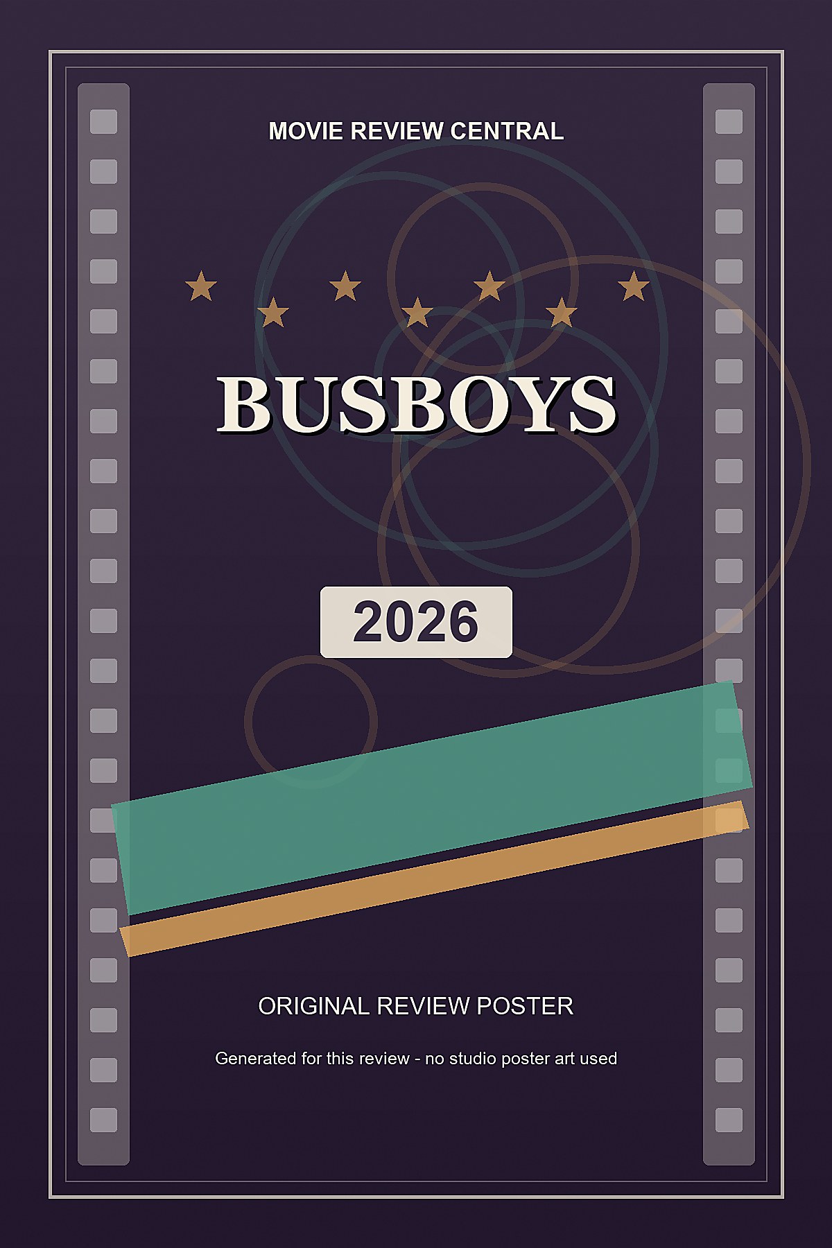 Busboys (2026) - original review poster Busboys (2026) - original review poster