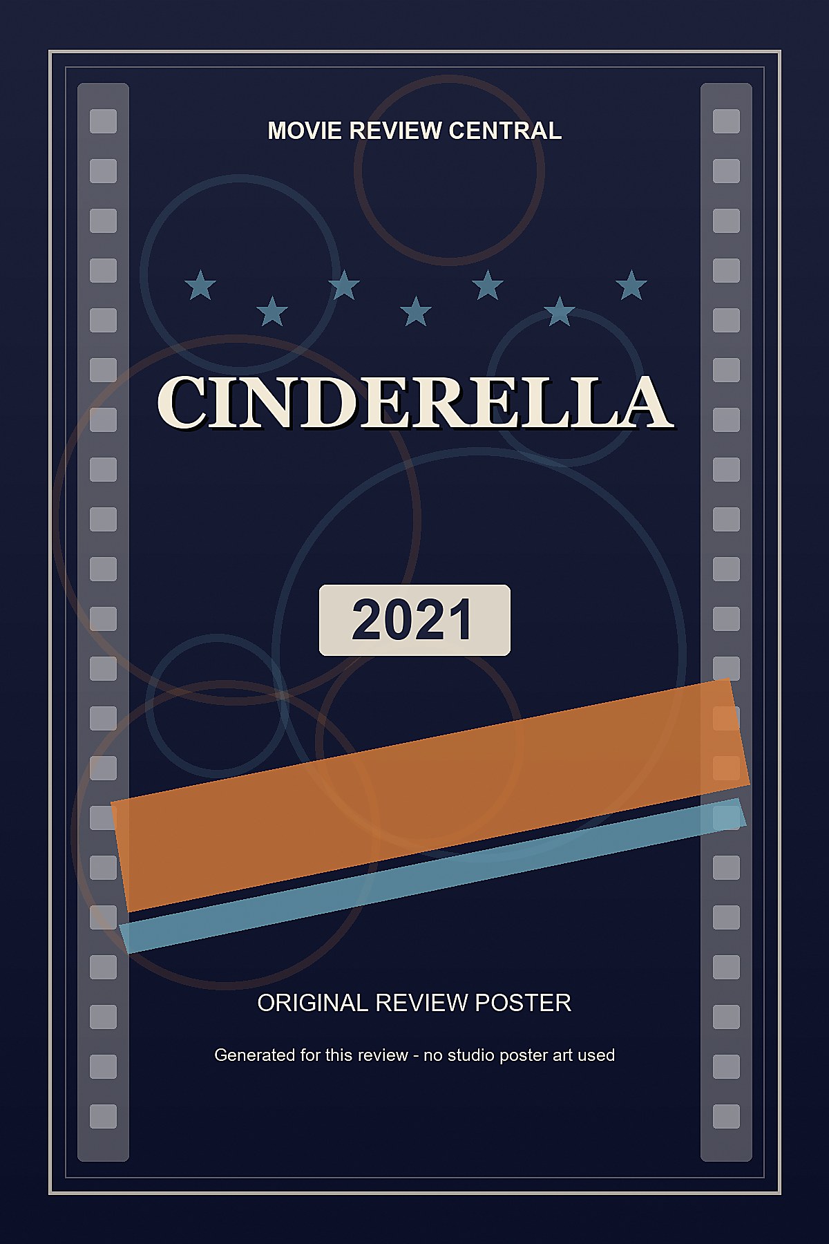 Cinderella (2021) - original review poster Cinderella (2021) - original review poster