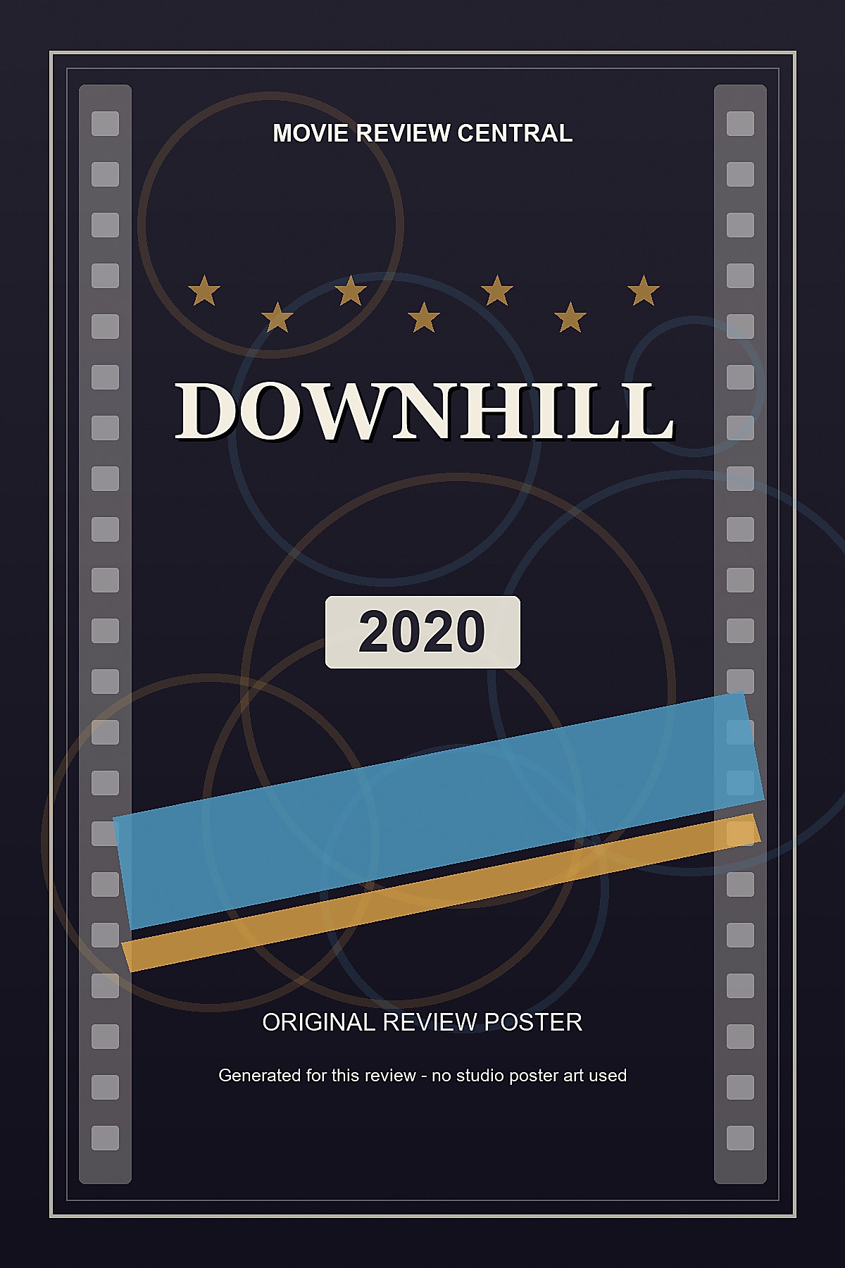 Downhill (2020) - original review poster Downhill (2020) - original review poster