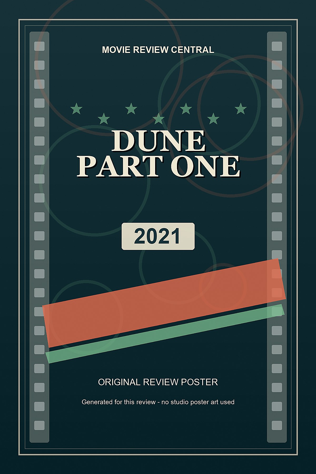 Dune: Part One (2021) - original review poster Dune: Part One (2021) - original review poster