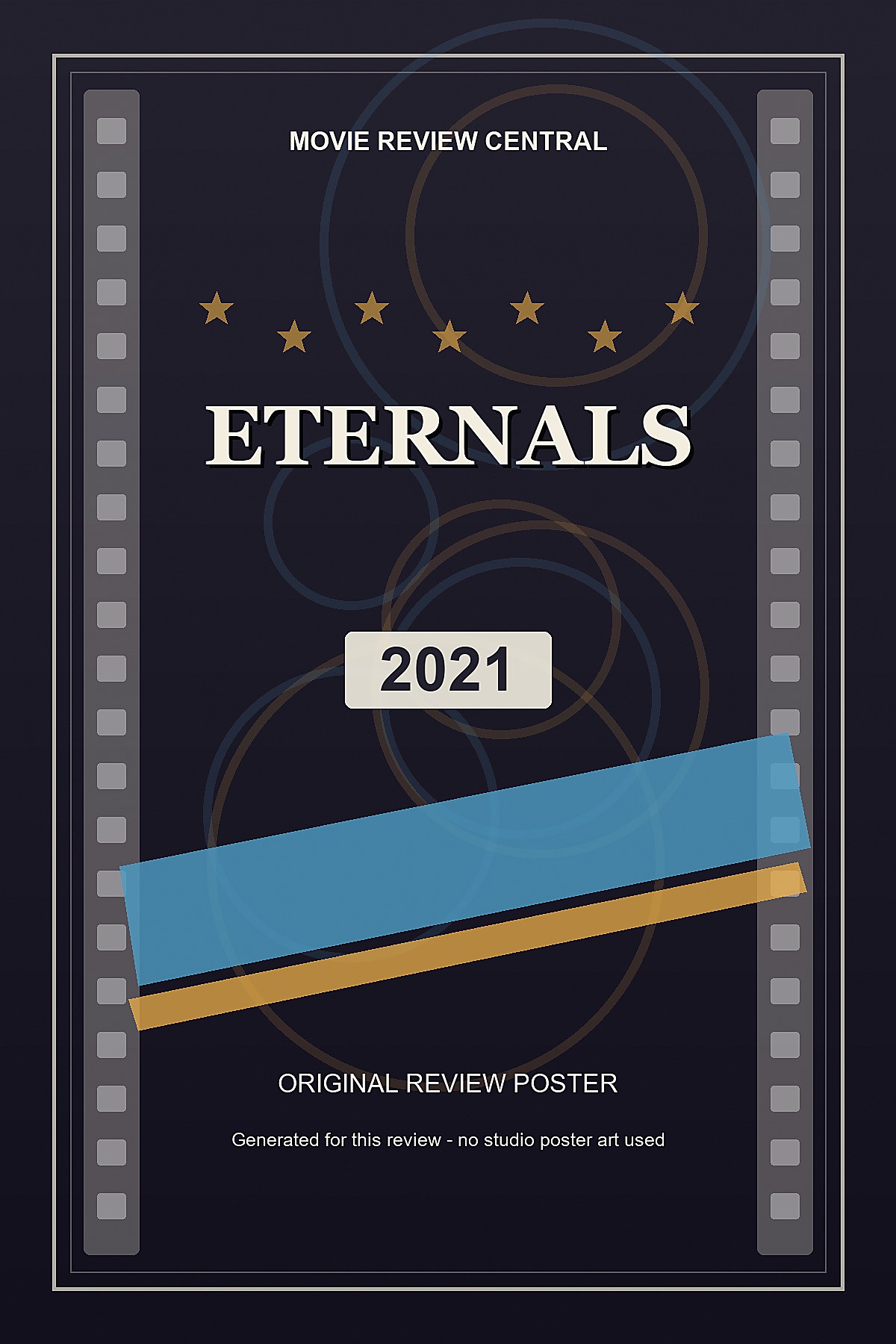 Eternals (2021) - original review poster