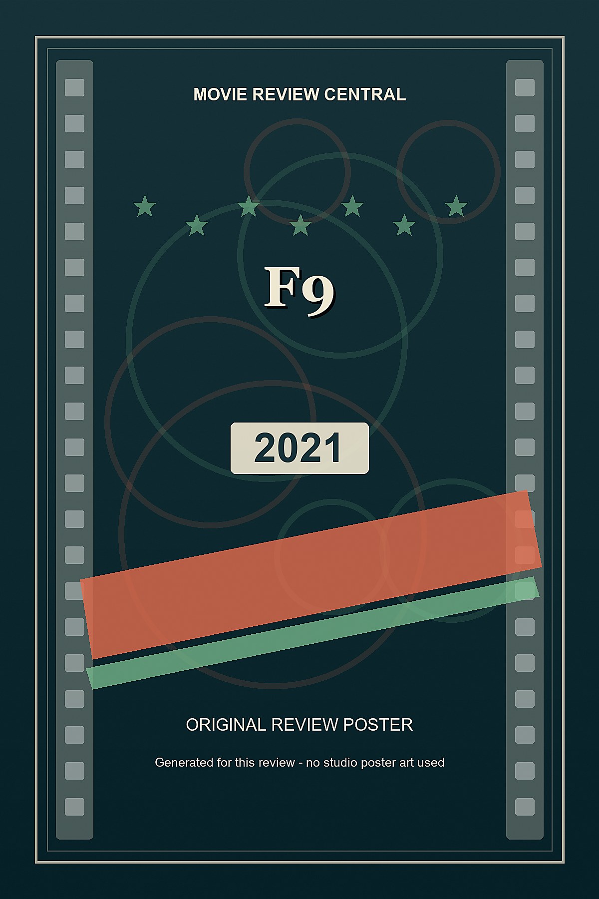 F9 (2021) - original review poster F9 (2021) - original review poster