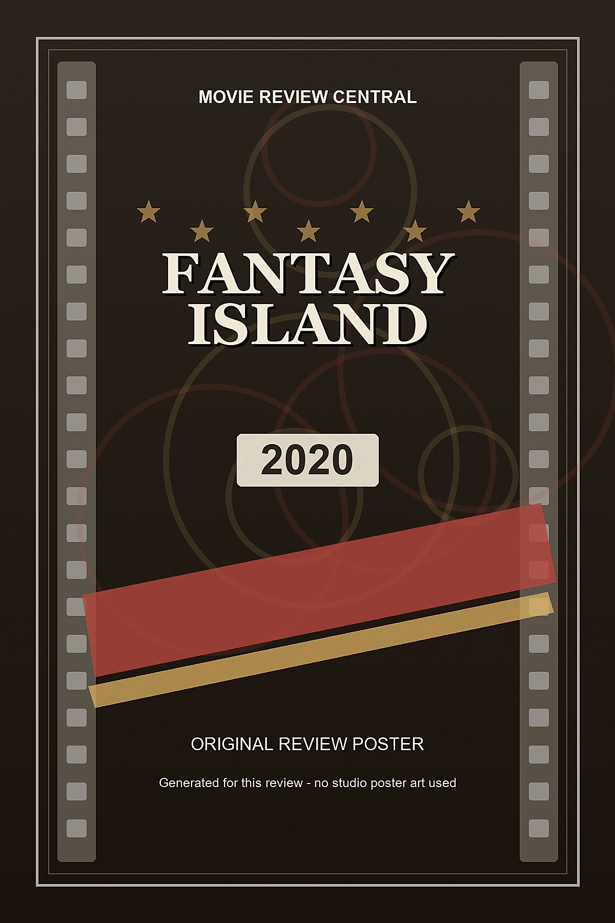 Fantasy Island (2020) - original review poster