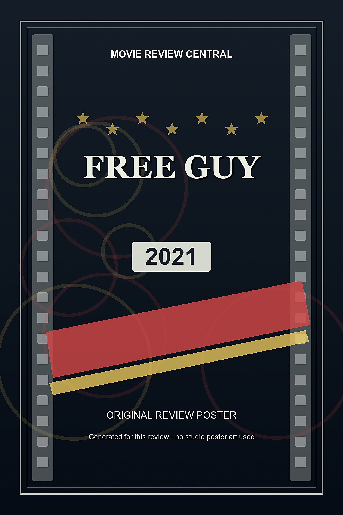 Free Guy (2021) - original review poster