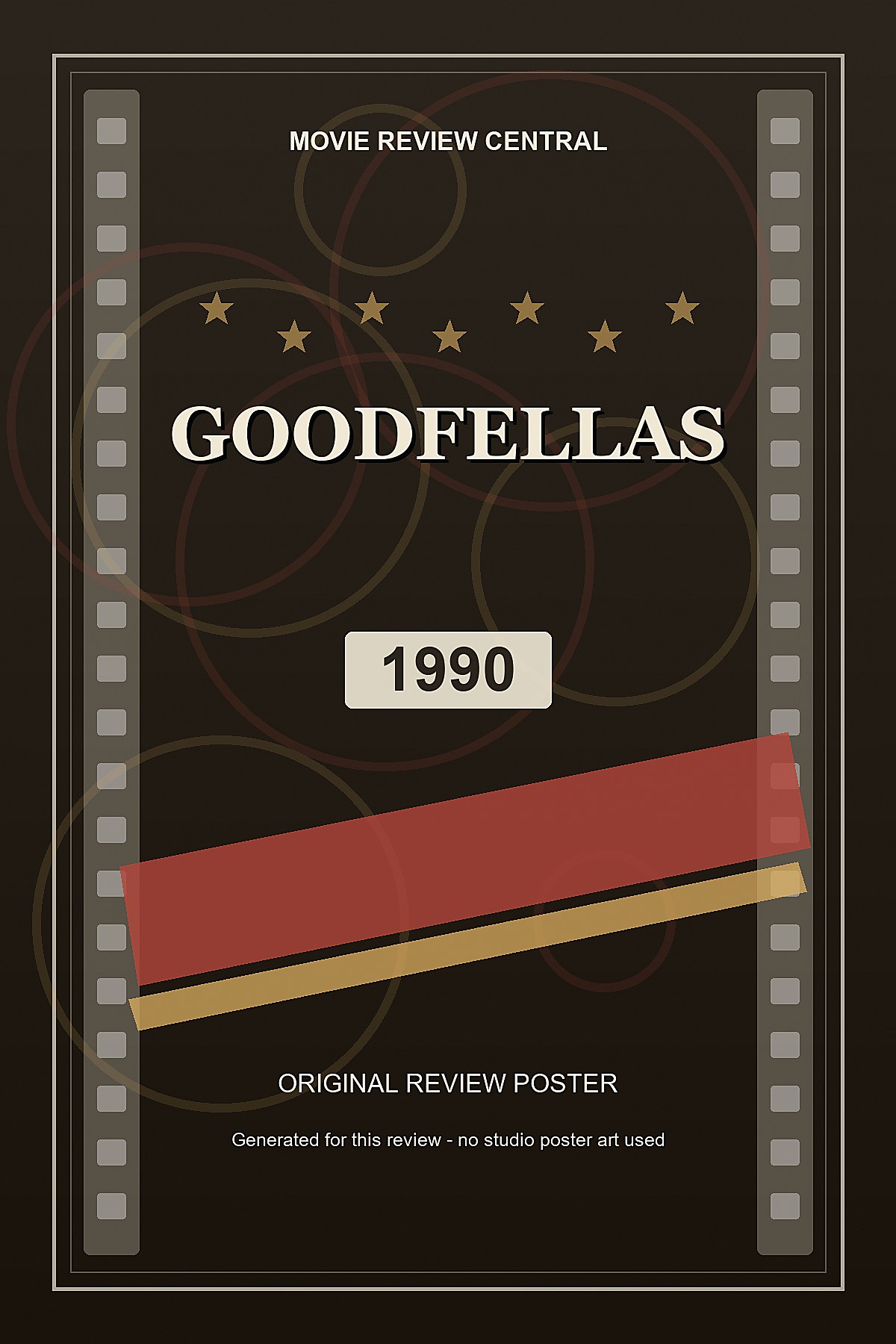 Goodfellas (1990) - original review poster