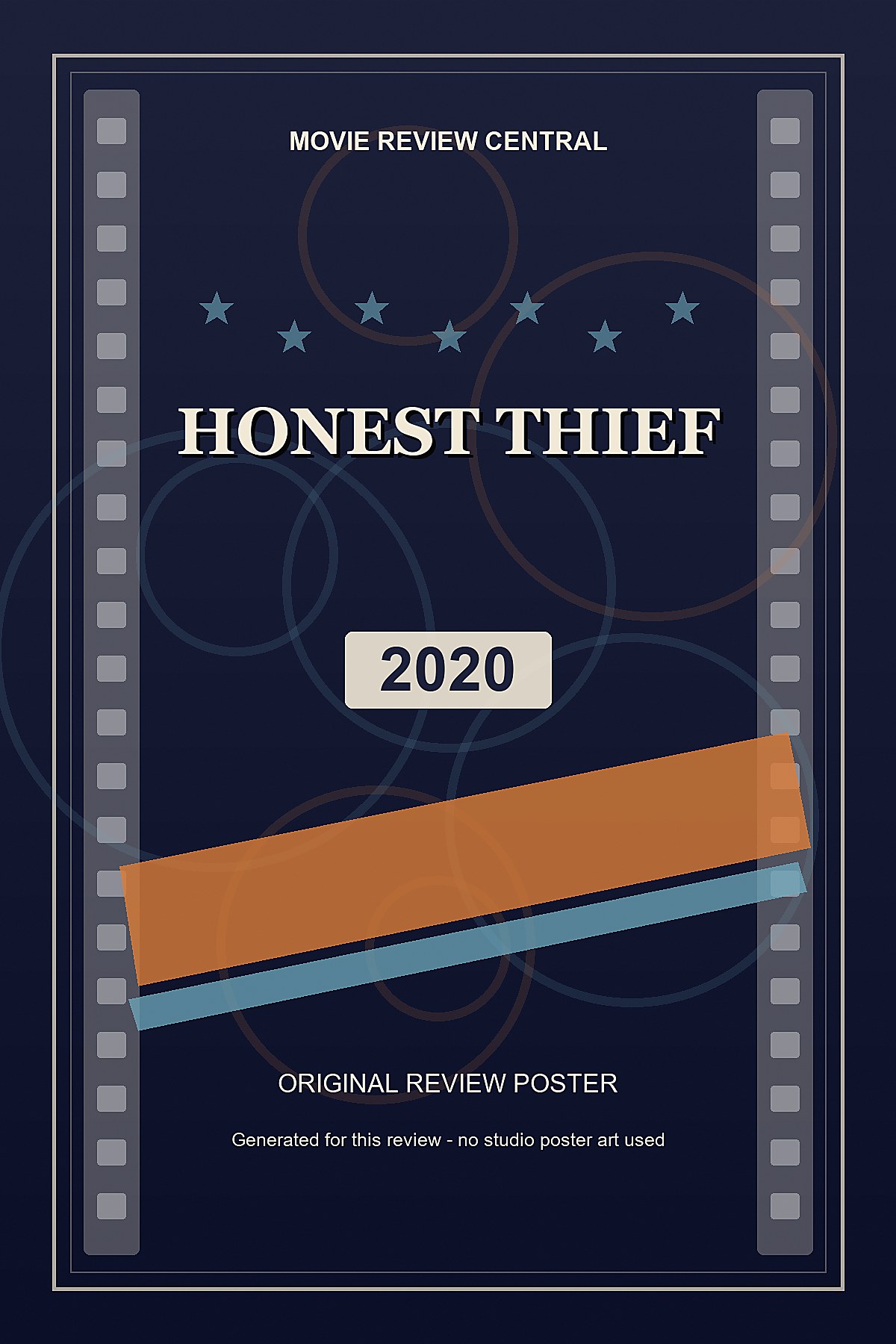 Honest Thief (2020) - original review poster