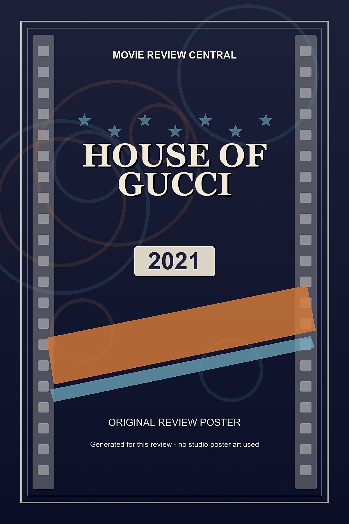 House of Gucci (2021) - original review poster House of Gucci (2021) - original review poster
