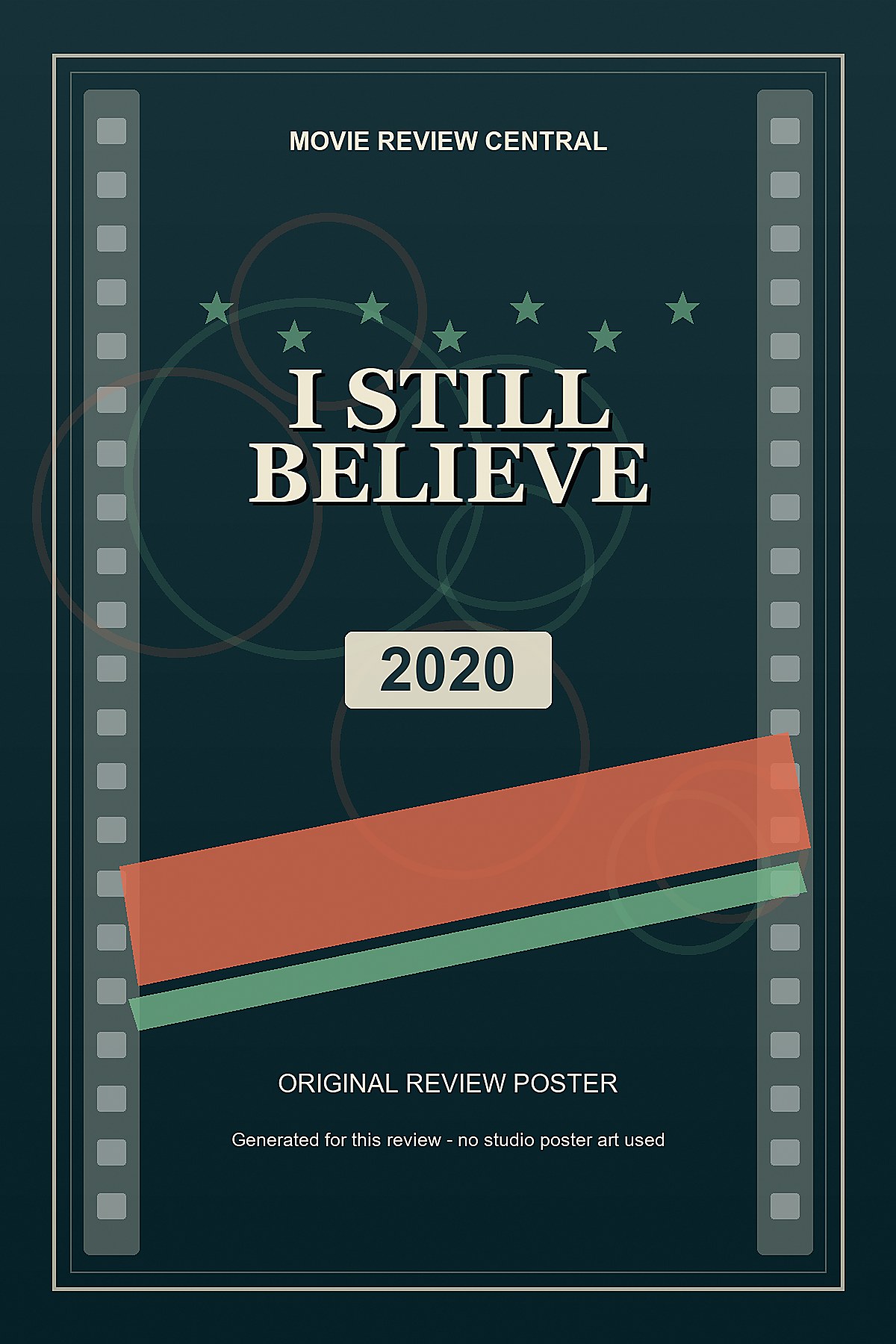 I Still Believe (2020) - original review poster