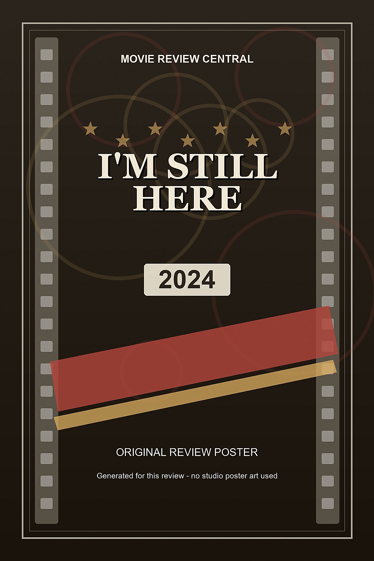 I'm Still Here (2024) - original review poster I'm Still Here (2024) - original review poster
