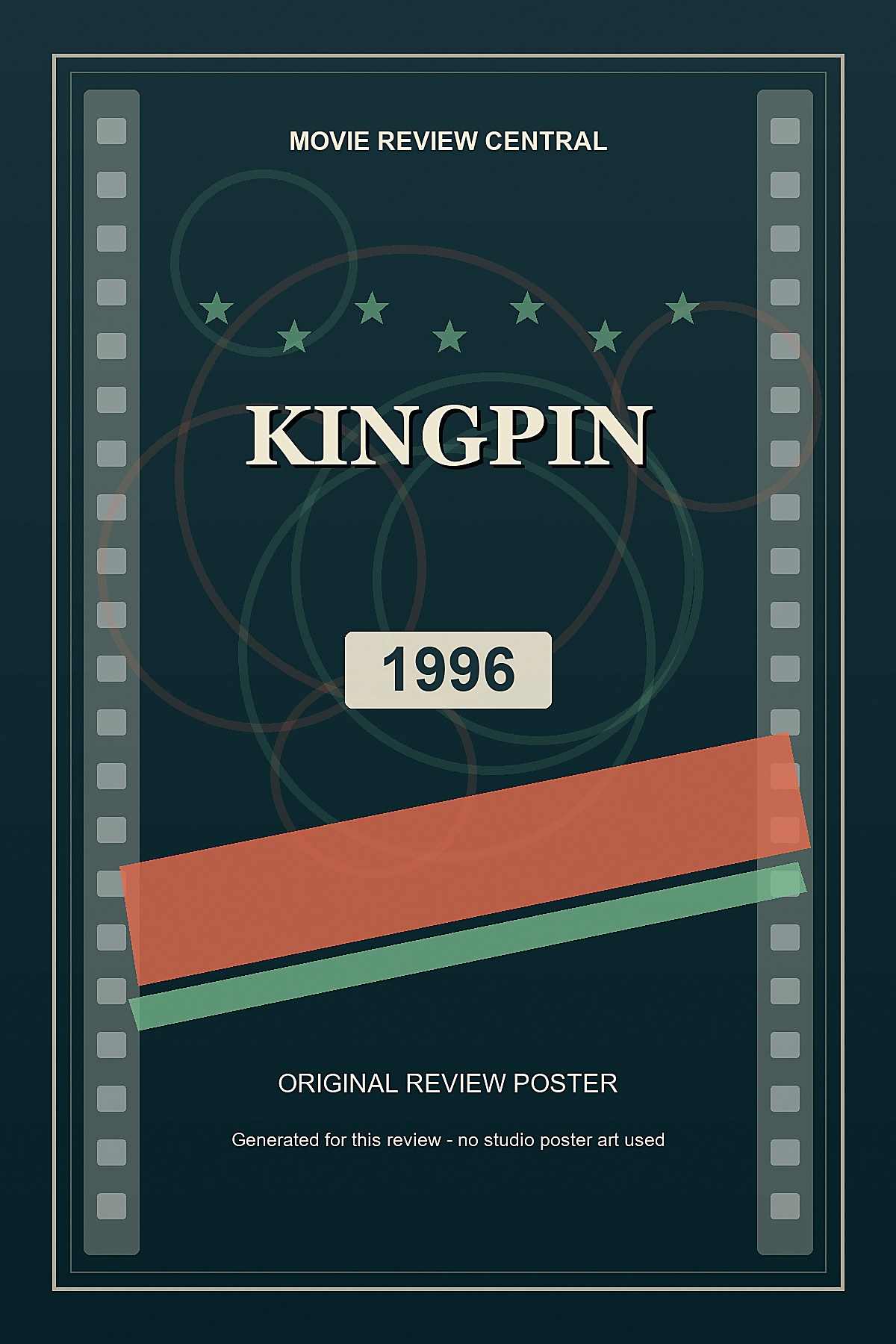 Kingpin (1996) - original review poster Kingpin (1996) - original review poster