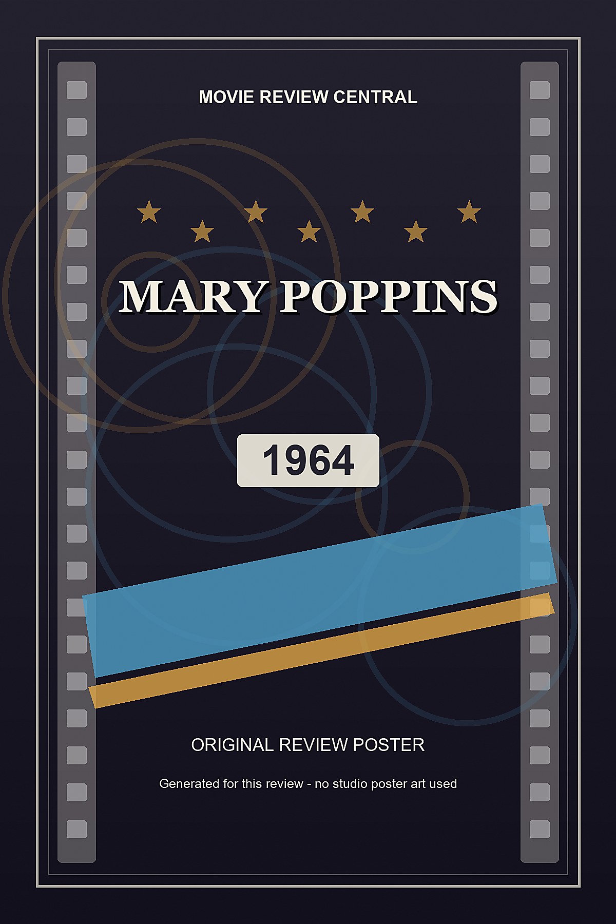 Mary Poppins (1964) - original review poster