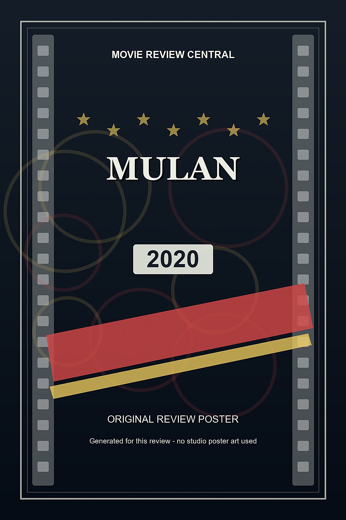 Mulan (2020) - original review poster
