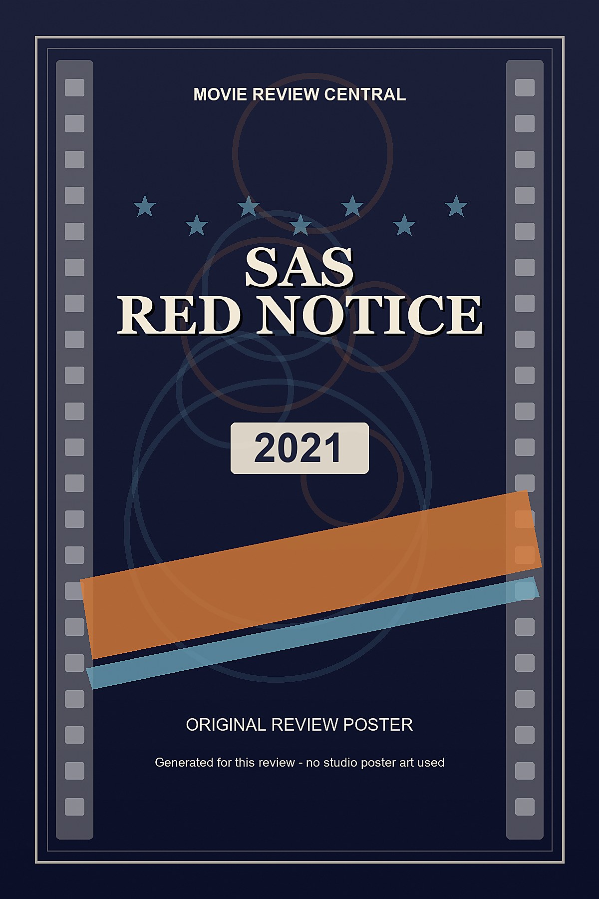 SAS: Red Notice (2021) - original review poster SAS: Red Notice (2021) - original review poster