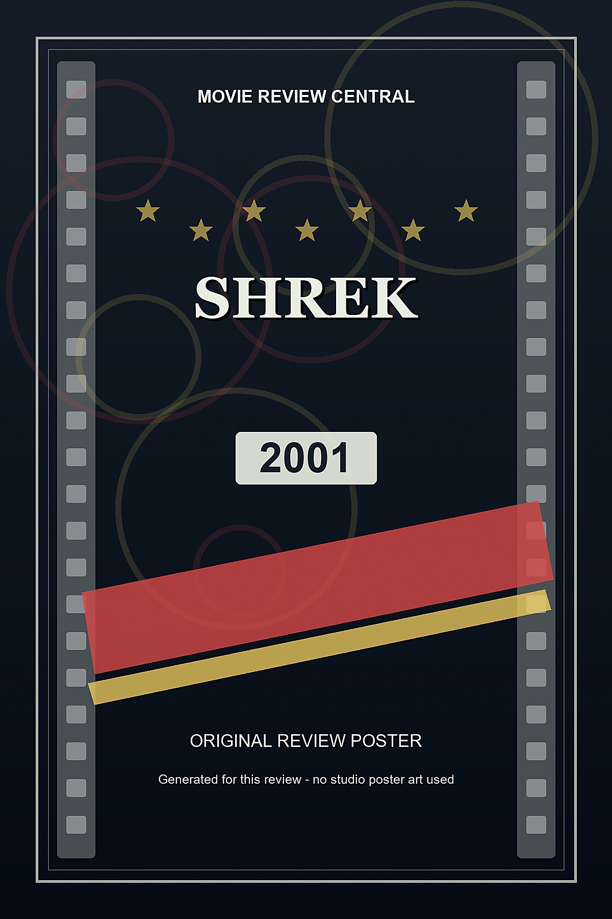 Shrek (2001) - original review poster