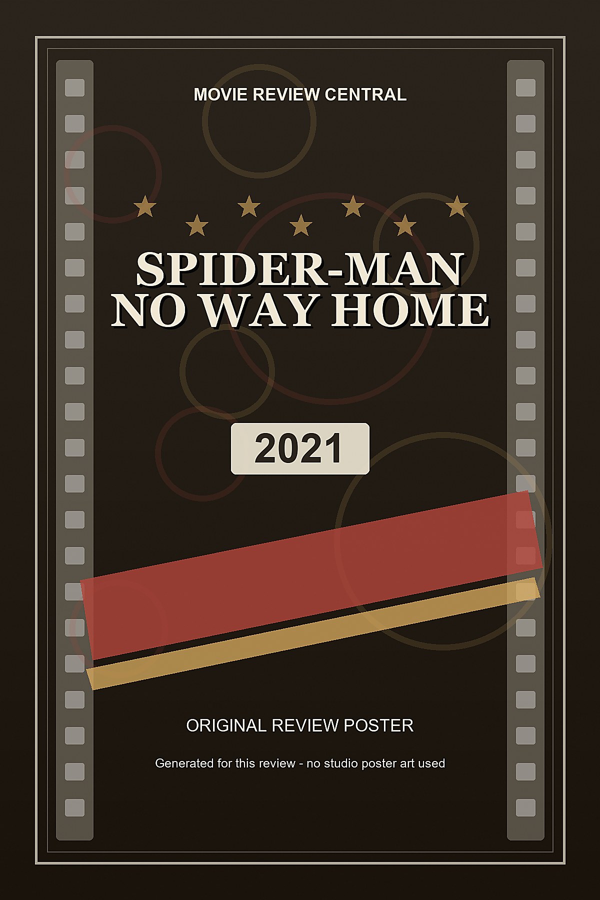 Spider-Man: No Way Home (2021) - original review poster Spider-Man: No Way Home (2021) - original review poster