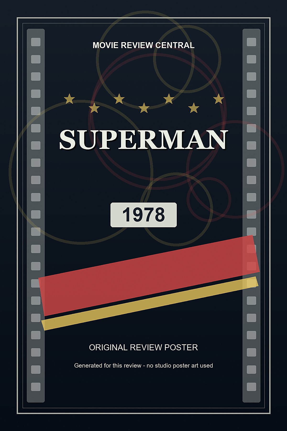 Superman (1978) - original review poster