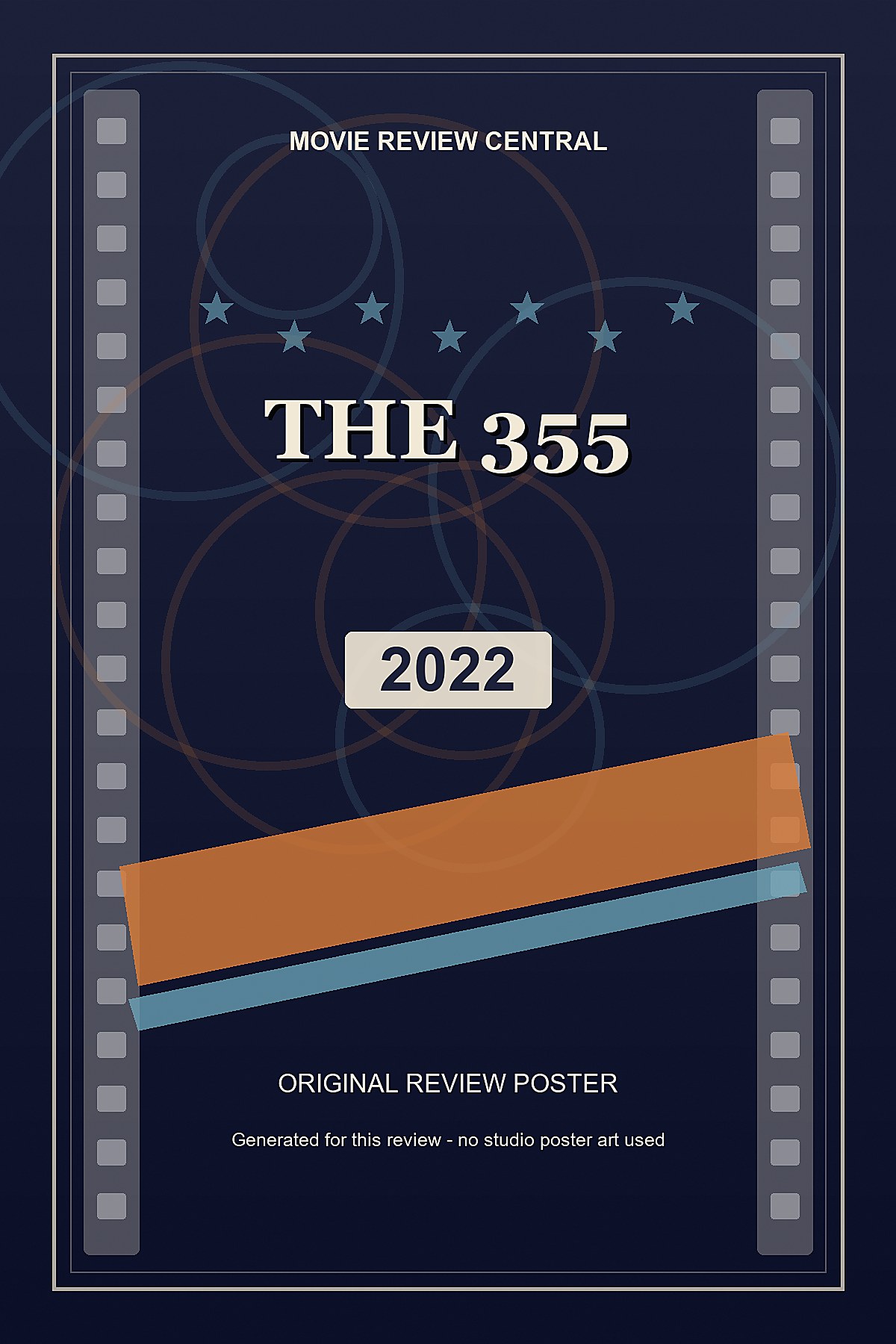 The 355 (2022) - original review poster The 355 (2022) - original review poster