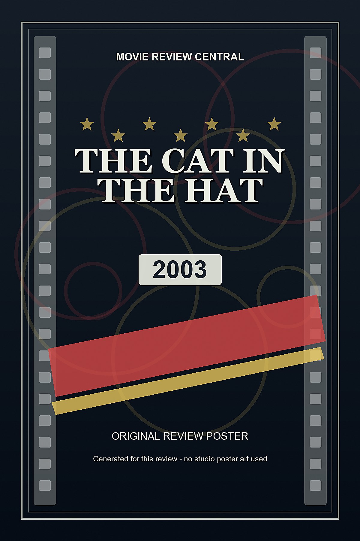 The Cat in the Hat (2003) - original review poster The Cat in the Hat (2003) - original review poster